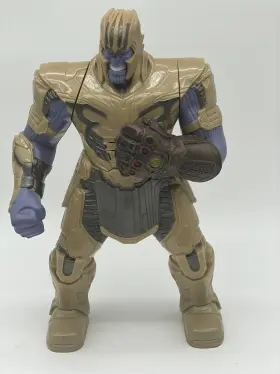 630509857050 MARVEL Thanos Power Punch Action Figure Light Up #3