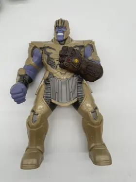 630509857050 MARVEL Thanos Power Punch Action Figure Light Up