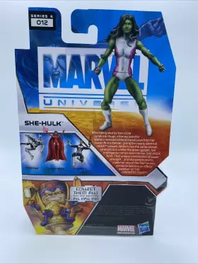 653569699309 MARVEL Universe She Hulk Action Figure Comic #2