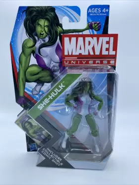 653569699309 MARVEL Universe She Hulk Action Figure Comic