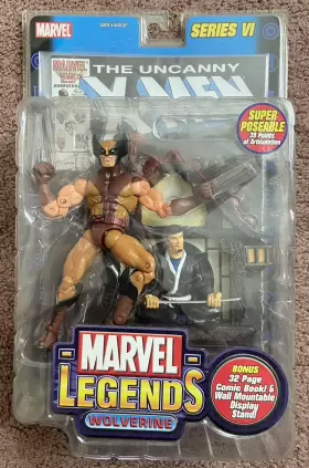71106 MARVEL Legends Vi Wolverine Action Figure Toy Biz Box