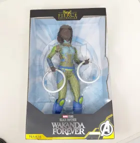 850022094323 MARVEL Panther Wakanda Forever Nakia Doll Pierce