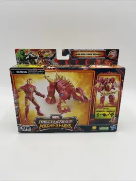 88290003 MARVEL Mech Strike Mechasaurs Iron Stomper Action