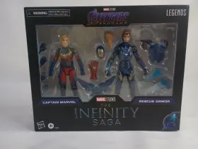 F0190 MARVEL Captain Rescue Armor Hasbro Legends Pack Saga