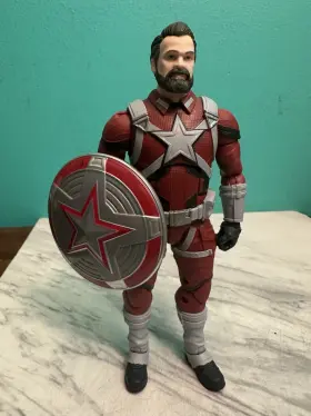 010993672776 MARVEL LEGENDS Hasbro Guardian Crimson Dynamo