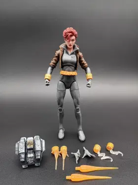 010993682416 MARVEL LEGENDS Widow Suit Action Figure Loose