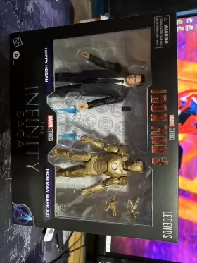 010993839674 MARVEL LEGENDS Hasbro Infinity Saga Iron Happy