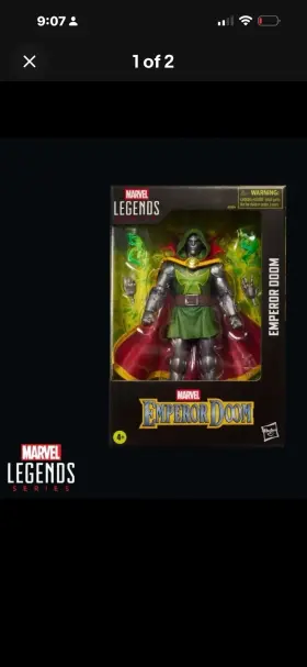 010996338976 MARVEL LEGENDS Emperor Doom Action Figure