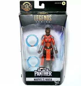 630509628353 MARVEL LEGENDS Nakia Panther Action Figure Box