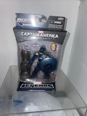 653569968962 MARVEL LEGENDS Infinite Captain Stealth Suit Baf