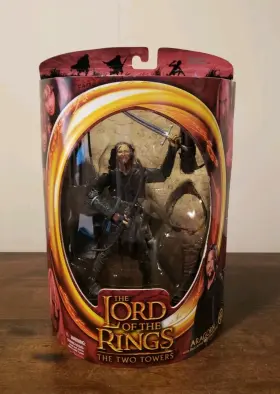 035112811664 MARVEL TOYS Toy Biz Lord Rings Towers Aragorn