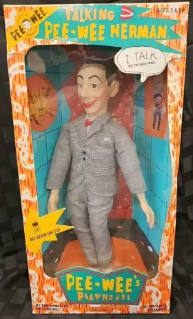 035995035003 MATCHBOX Talking Pee Wee Herman Doll Box