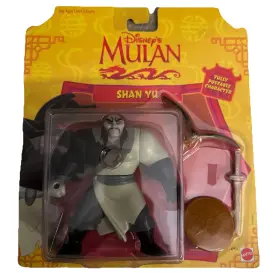 026676679340 MATTEL Warrior Mulan Shan Yu Action Figure Arco