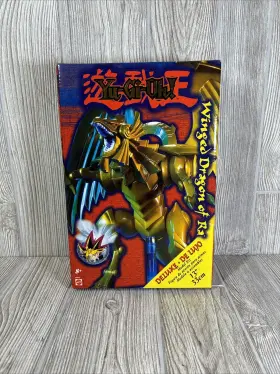 027084068474 MATTEL Yu Gi Oh Winged Dragon Deluxe Box Figure