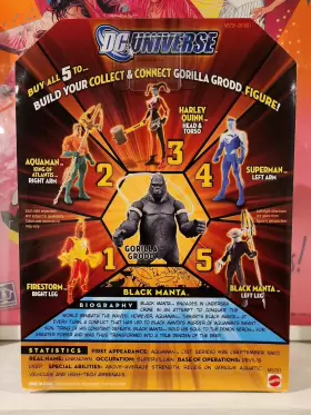 027084596168 MATTEL Universe Classics Wave Manta Action Grodd #2