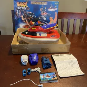 074299249105 MATTEL Steel Hydro Jet Beach Blaster Gi Joe