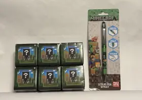 10735 MATTEL Minecraft Mob Head Boxed Mini Figures Blind Pen