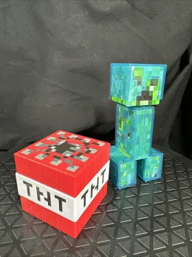 11458 MATTEL Minecraft Articulated Action Figure Set Diamond #2