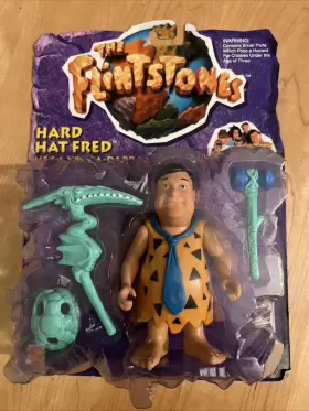 11654-0910 MATTEL Nos Flintstones Hat Fred Action Figure