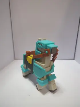 194735032051 MATTEL Minecraft Armored Horse Deluxe Figure