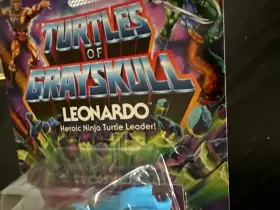 194735165551 MATTEL Motu Origins Turtles Grayskull Leonardo #3
