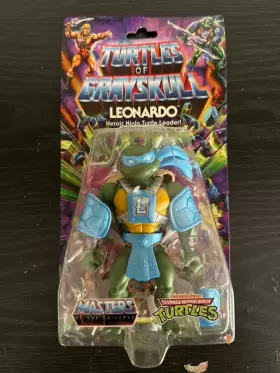 194735165551 MATTEL Motu Origins Turtles Grayskull Leonardo