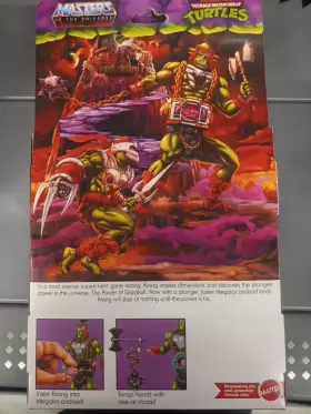 194735165575 MATTEL Turtles Grayskull Krang Universe Motu #2