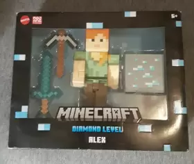 194735194551 MATTEL Minecraft Diamond Level Alex Action