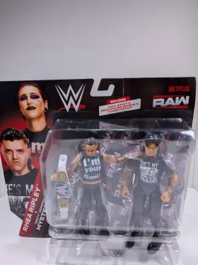 194735198252 MATTEL Wwe Netflix Raw Battle Rhea Ripley Dirty