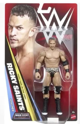 194735332540 MATTEL Wwe Event Ricky Saints Action Figure