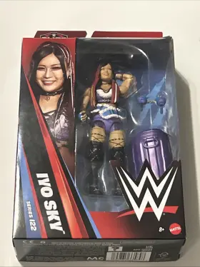 194735335848 MATTEL Wwe Elite Iyo Sky Action Figure Trash