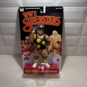 194735356096 MATTEL Wwe Ljn Superstars Dusty Rhodes Card