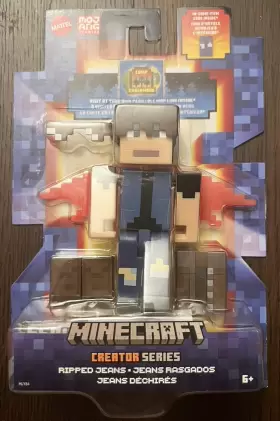 23720B MATTEL Minecraft Creator Action Figures Ripped Jeans