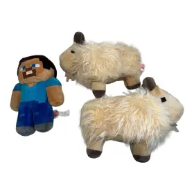 5001200 MATTEL Minecraft Toy Steve Goats Mojang Stuffed #2