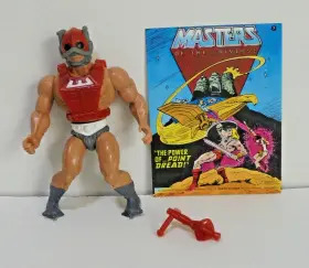 5044 MATTEL Universe Zodac Figure Mini Comic Book Taiwan
