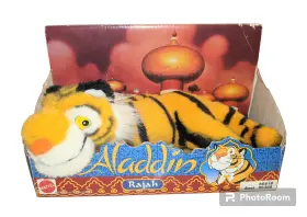 65418 MATTEL Aladdin Movie Rajah Tiger Doll Figure Box