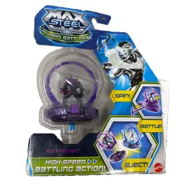 746775193515 MATTEL Steel Turbo Battlers Extroyer Figure