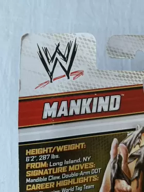 746775236670 MATTEL Wwe Elite Mankind Mailaway #3