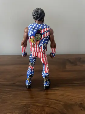 887961572438 MATTEL Wwe Elite Xavier Woods Figure Flag #2