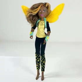 DLT66 MATTEL Hero Girls Bumble Bee Doll Action Figure Wings