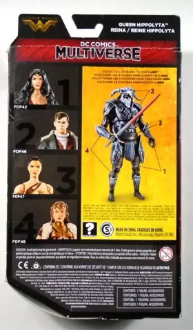 FDF48 MATTEL Comics Multiverse Wonder Woman Queen Hippolyta #2