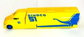 FLK11 MATTEL Pixar Dinoco Hauler Semi Big Rig Playset