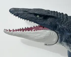 FNG24 MATTEL Jurrasic Feel Mosasaurus Sea Dinosaur Toy Close #2