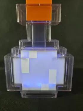 GKT45 MATTEL Minecraft Toy Along Potion Glow Night Light #3