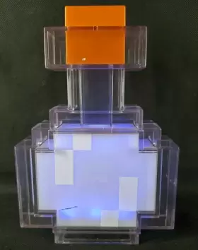GKT45 MATTEL Minecraft Toy Along Potion Glow Night Light