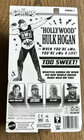 GLF25 MATTEL Wwe Superstars Hulk Hogan Action Figure #3