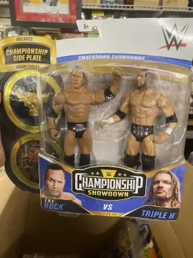 GVJ15 MATTEL Wwe Championship Showdown Vs Triple Figures Pack
