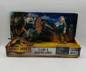GWM28 MATTEL Jurassic Dominion Claire Dilophosaurus Dinosaur #2