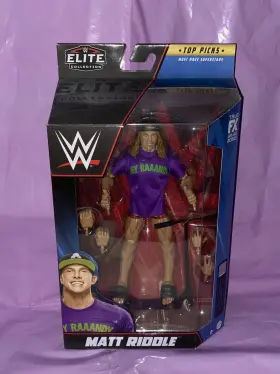 HKN59 MATTEL Matt Riddle Wwe Elite Top Picks Wave Toy Figure