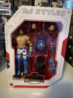 HKT44 MATTEL Wwe Ultimate Aj Styles Wrestling Action Figure